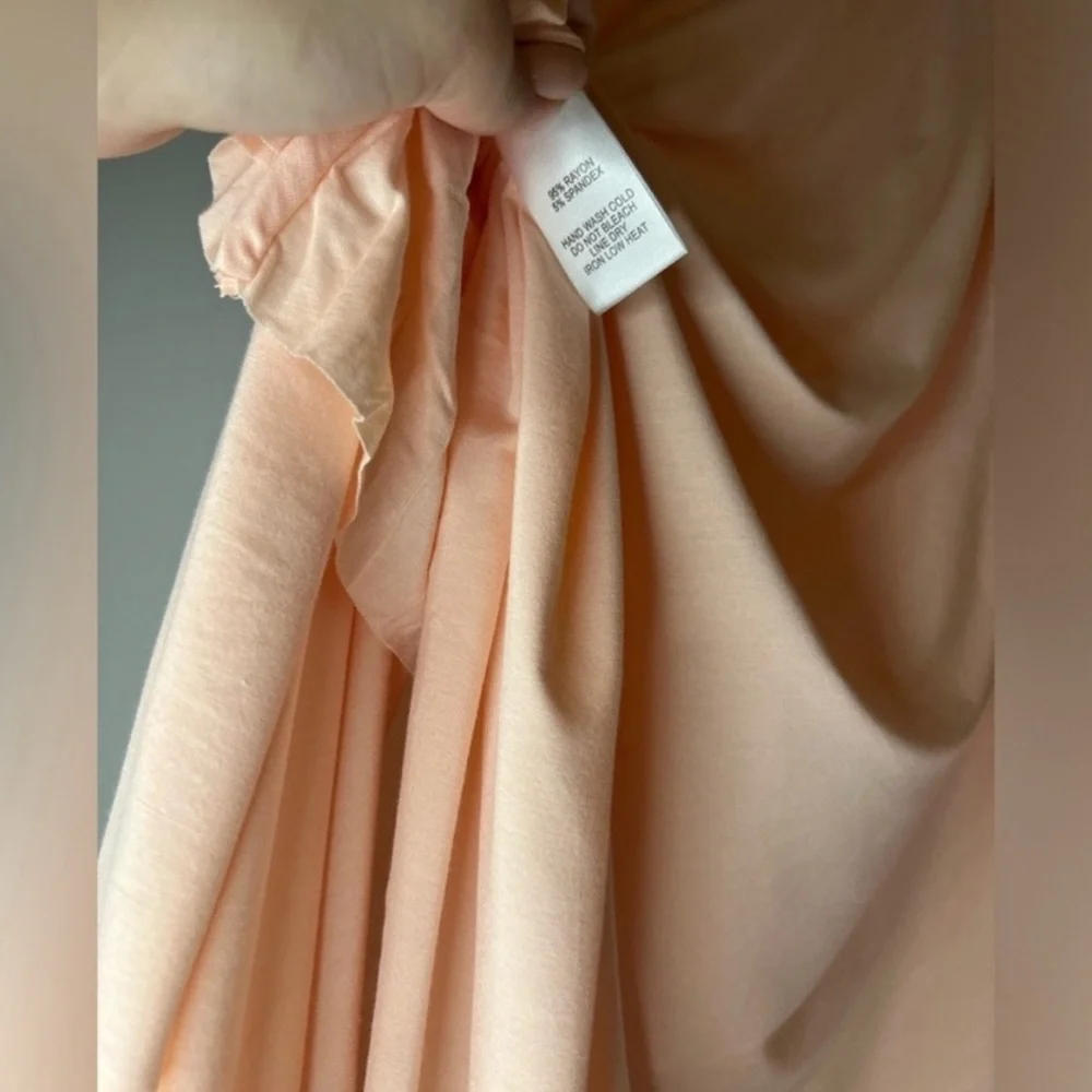 NWT Lulus - Tricks of the Trade Blush Pink Maxi Dress - Size Small - Picture 9 of 12